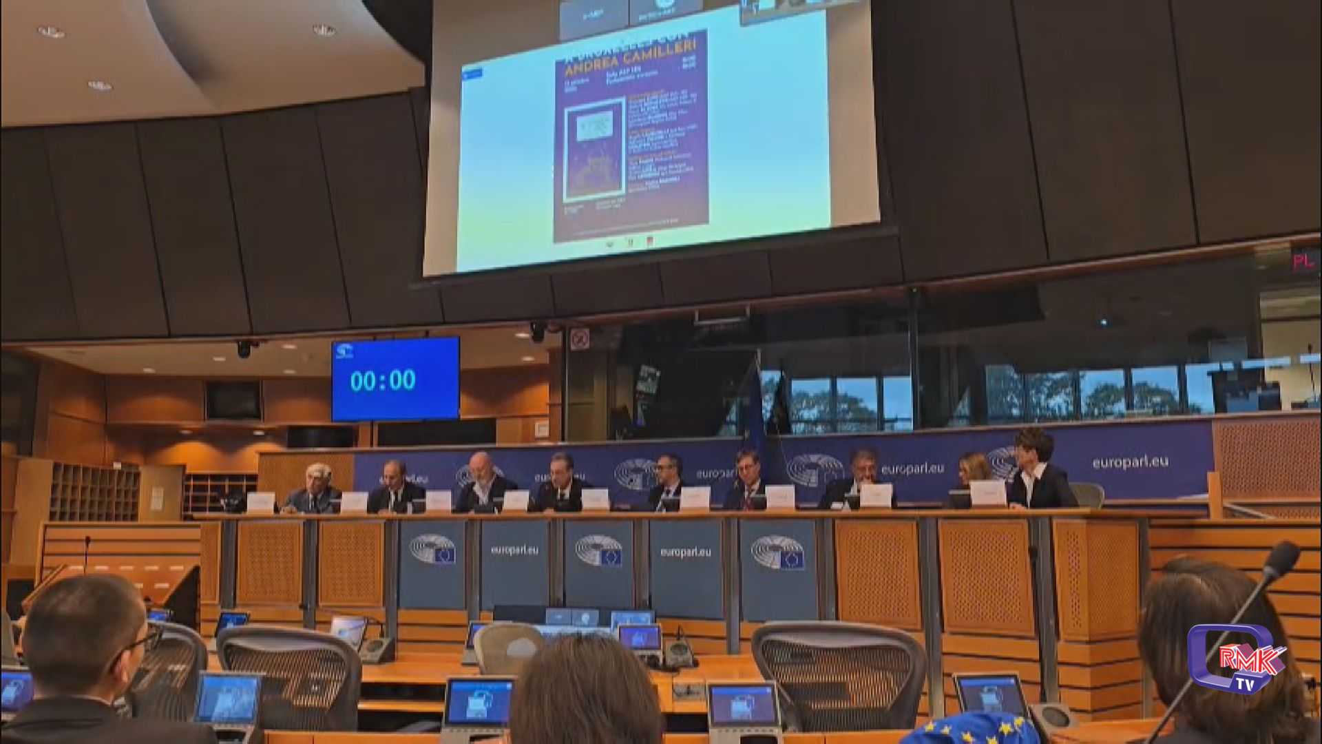 La Sicilia di Andrea Camilleri conquista il Parlamento Europeo a Bruxelles